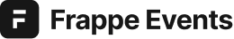 Frappe Events Platform